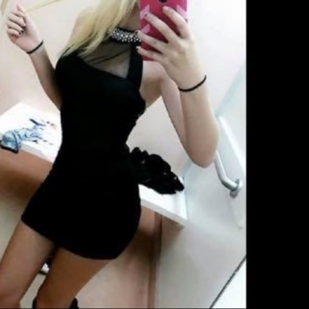 Black homecoming dress